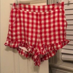 Plaid Shorts